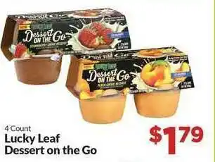 Lucky Leaf Dessert On The Go