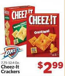 Homeland Market Cheez-It Crackers offer