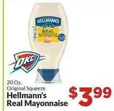 Homeland Market Hellmann's Real Mayonnaise offer