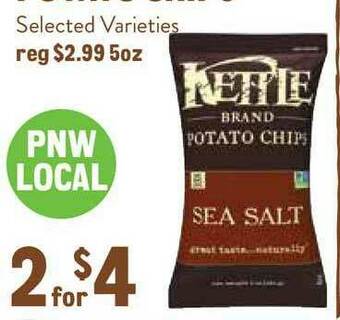 New Seasons Market Kettle Brand Potato Chips offer