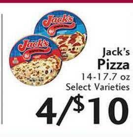 Sunset Foods Jack's Pizza offer