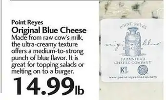 Sunset Foods Point Reyes Original Blue Cheese offer