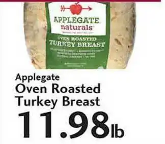 Sunset Foods Applegate Oven Roasted Turkey Breast offer