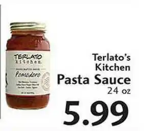 Sunset Foods Terlato's Kitchen Pasta Sauce offer