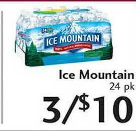 Sunset Foods Ice Mountain offer