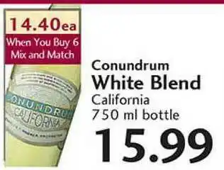 Sunset Foods Conundrum White Blend offer