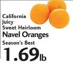 Sunset Foods California Juicy Sweet Heirloom Navel Oranges offer