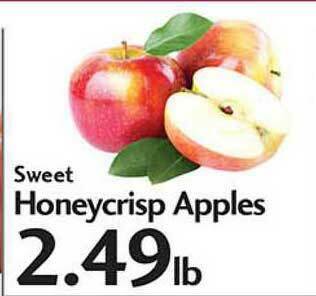 Sunset Foods Sweet Honeycrisp Apples offer