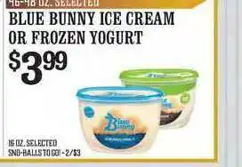 The Markets Blue Bunny Ice Cream Or Frozen Yogurt offer