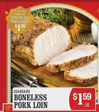 The Markets Boneless Pork Loin offer