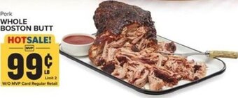 Food Lion Whole Boston Butt offer