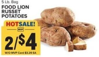 Food Lion Food Lion Russet Potatoes 5 Lb offer