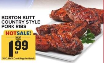 Food Lion Boston Butt Country Style Pork Ribs offer