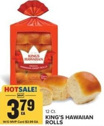 Food Lion King's Hawaiian Rolls 12 ct. offer
