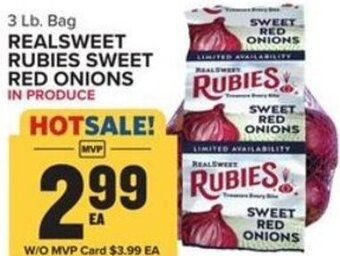 Food Lion Realsweet Rubies Sweet Red Onions 3 lb offer