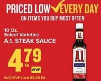 Food Lion A.1. Steak Sauce 10 oz. offer