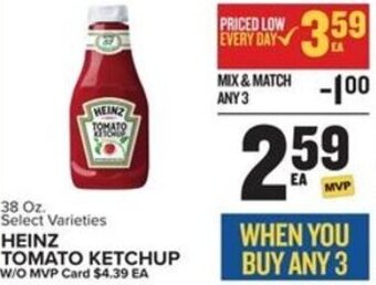Food Lion Heinz Tomato Ketchup 38 oz. offer