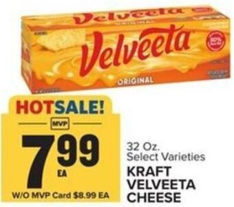 Food Lion Kraft Velveeta Cheese 32 oz. offer