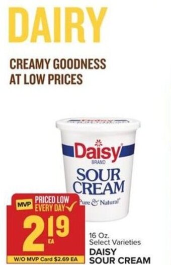 Food Lion Daisy Sour Cream 16 oz. offer