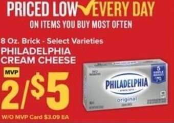 Food Lion Philadelphia Cream Cheese 8 oz. offer