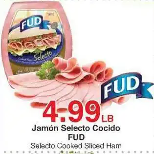 Arteagas Food Center Jamon Selecto Cocido Fud offer