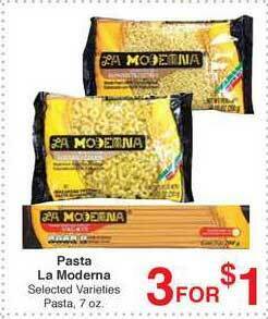 Arteagas Food Center Pasta La Moderna offer