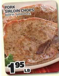 Cost Cutter Pork Sirloin Chops offer