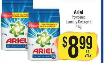 Ariel Powdered Laundry Detergent
