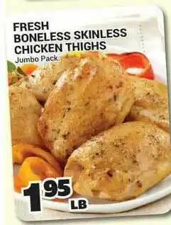 Cost Cutter Fresh Boneless Skinless Chicken Thighs offer