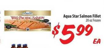 Food 4 Less Aqua Star Salmon Fillet offer
