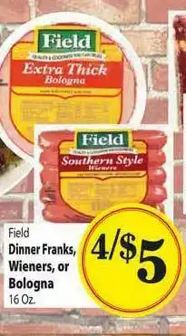 Food Giant Dinner Franks, Wieners, Or Bologna offer