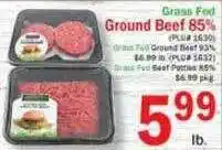 Food Bazaar Ground Beef 85% offer