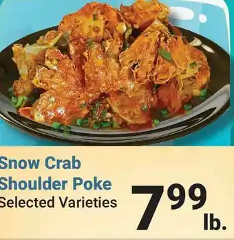 Times Supermarkets Snow Crab Shoulder Poke offer