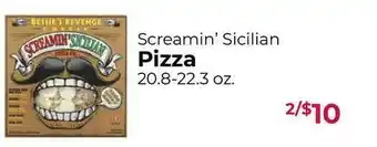 Roche Bros Screamin' Sicilian Pizza offer