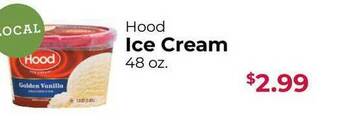 Roche Bros Hood Ice Cream offer