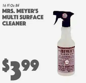 The Food Emporium Mrs. Meyer's Multi Surface Cleaner offer