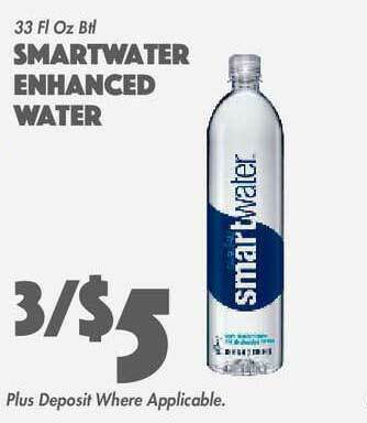 The Food Emporium Smartwater Enhanced Water offer