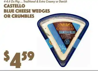 The Food Emporium Castello Blue Cheese Wedges Or Crumbles offer