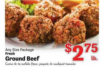 Food Depot Fresh Ground Beef offer