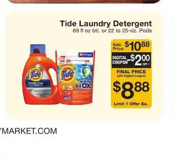 Fairway Store Market Tide Laundry Detergent Or 22 To 25-oz. Pods offer