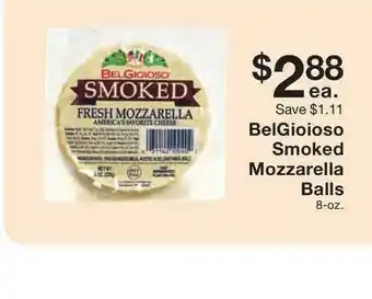 Belgioioso Smoked Mozzarella Balls