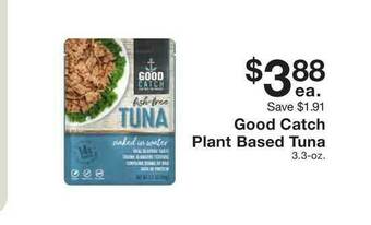 Fairway Store Market Good Catch Plant Based Tuna offer