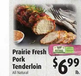 Gristedes Prairie Fresh Pork Tenderloin offer