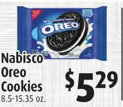 Gristedes Nabisco Oreo Cookies offer