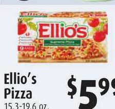 Gristedes Ellio's Pizza offer
