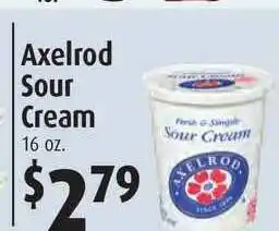 Gristedes Axelrod Sour Cream offer