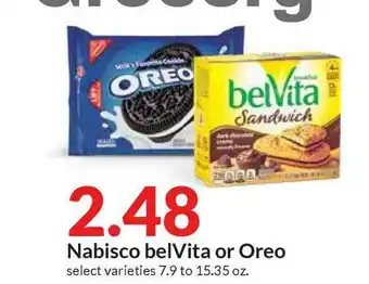 Hy-Vee Nabisco Belvita Or Oreo offer