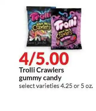 Hy-Vee Trolli Crawlers Gummy Candy offer