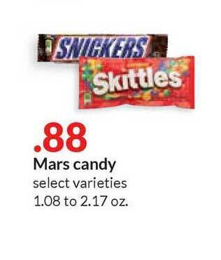 Hy-Vee Mars Candy offer