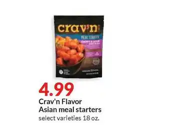 Hy-Vee Crav'n Flavor Asian Meal Starters offer